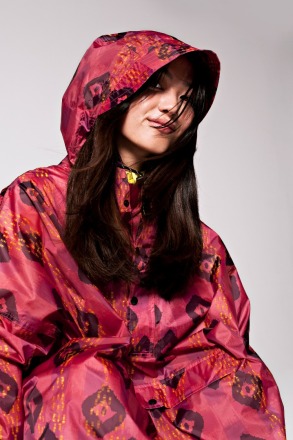 Rainkiss - Ikat - Rain Poncho - Certified 100 Recycled Polyester