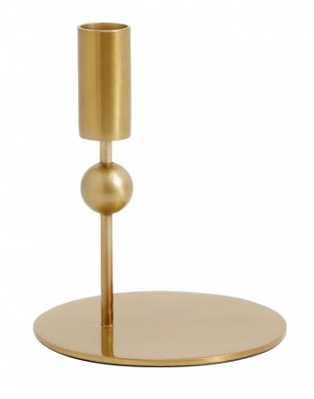 NORDAL - MERCURY candle holder brass - NORDAL DENMARK