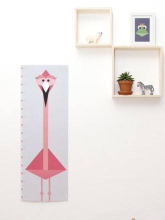 Messlatte / Poster Flamingo - von FräuleinEA