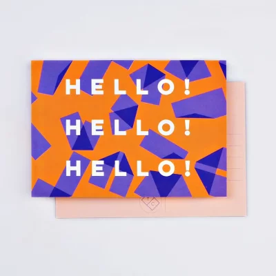 The Completist - Postkarte Origami - Hergestellt in Großbritannien