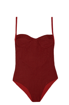 Clo Stories - Colette ribbed reversible swimsuit - Made and designed in Barcelona