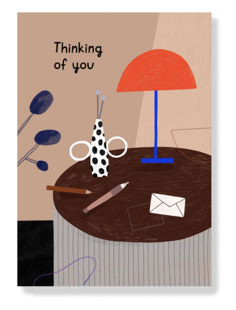 AnnaKatharinaJansen - Postkarte - Thinking Of You - create fair and ecofriendly