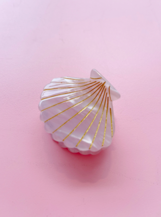 Hello Love - Hairclip Shell - Pearl Rosé - Designed in Hamburg
