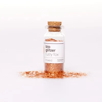 BIRKENSPANNER - Bioglitzer Rusty Fox - 5g - 100 plastikfrei & biologisch abbaubar