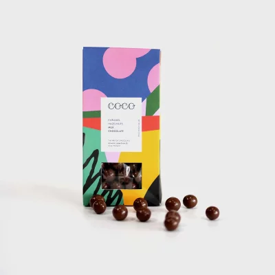 COCO Chocolatier - Caramel Hazelnuts - Vegan &amp; Palm Oil Free