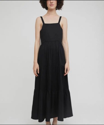RITA ROW - Leonora Dress Black - Ethically Made In Portugal