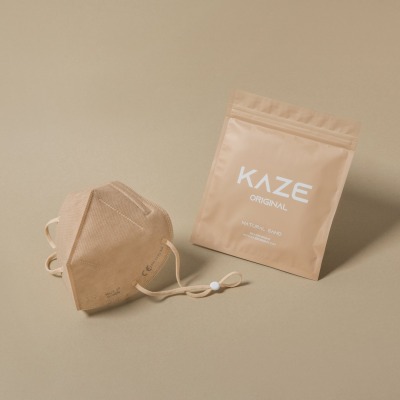 KAZE - FFP2 Maske - Natural Sand - 3-dimensional respirator mask
