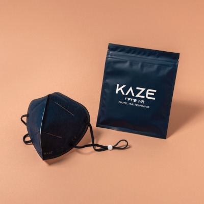 KAZE - FFP2 Maske - Royal Blue Bald wieder verfügbar - 3-dimensional respirator mask