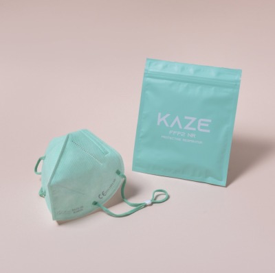 KAZE - FFP2 Maske - Sweet Pea - 3-dimensional respirator mask