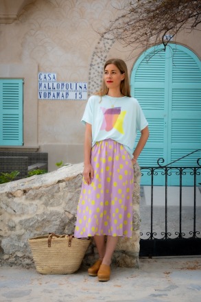 MIO ANIMO - JUL SKIRT Play with Me - Life is full of Color - Fair made in Berlin