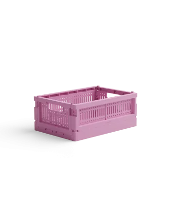 made crate mini - soft fuchsia - Klappbox 24 x 17 x 9,5 cm