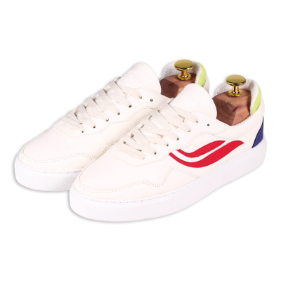 Genesis - G-Soley - White Red Blue Green - eco-friendly Sneaker