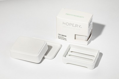 Hopery - 3 in 1 soap box / WHITE - GIVE A PIECE OF HOPE