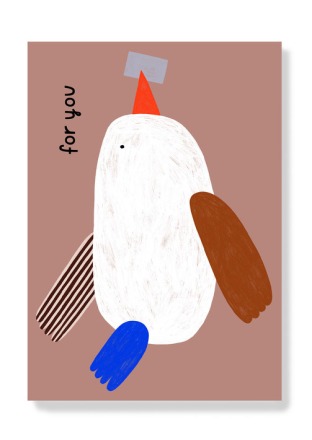AnnaKatharinaJansen - Postkarte - For You Bird - Karte