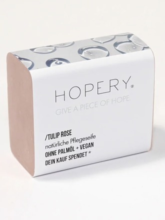 Hopery - Tulip Rose Bar Soap - GIVE A PIECE OF HOPE