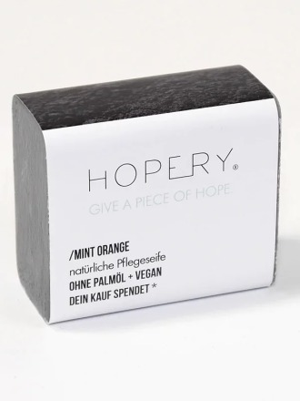 Hopery - Mint Orange Bar Soap - GIVE A PIECE OF HOPE