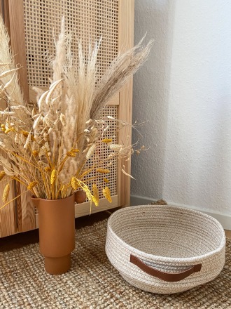 Luhta Home - KAIVO BASKET klein - off white - finely-crafted home accessoires
