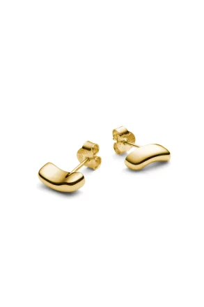 JUKSEREI - NOGA OHRRINGE MINI - Gold - Designed in Berlin Handmade in Italy