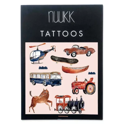 nuukk - BIO TATTOO TRANSPORT - Vegane Wassertransfer-Tattoos