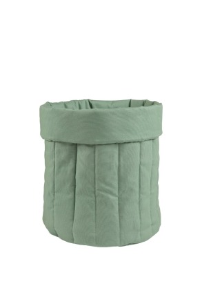 wigiwama - PLAIN OLIVE GREEN TOY BAG LARGE - Made with care for our planet