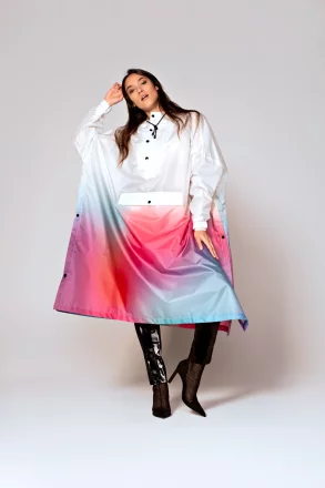 Rainkiss - Disco Dream - Rain Poncho - Certified 100 Recycled Polyester