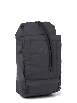 pinqponq Backpack BLOK medium - Deep Anthra - aus 100% recycelten PET-Flaschen