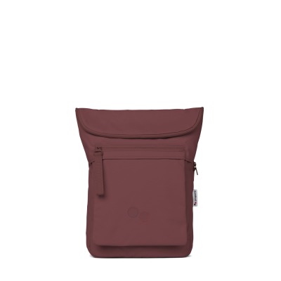 pinqponq Backpack KLAK - Pinot Red - aus 100 recycelten PET-Flaschen