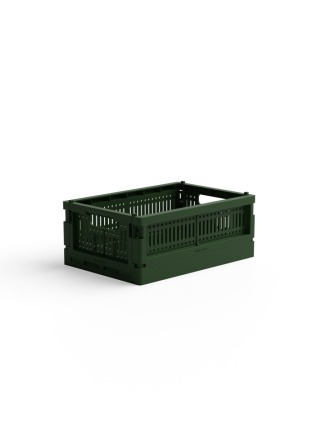 made crate mini - racing green - Klappbox 24 x 17 x 9,5 cm