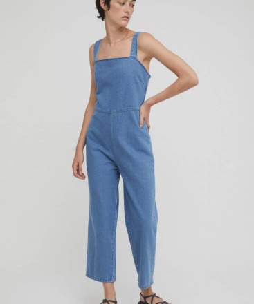 RITA ROW - Alina Jumpsuit Denim - Ethically Made In Portugal
