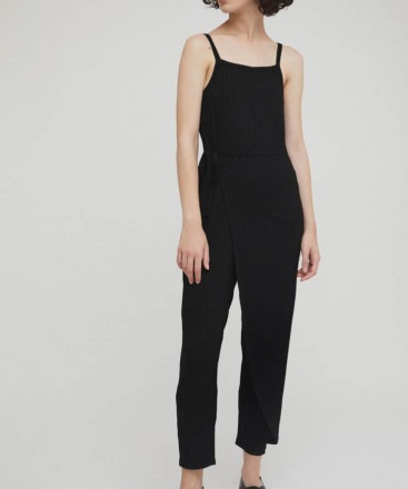 RITA ROW - Lina Jumpsuit Black - Ethically Made In Portugal