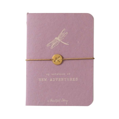 a Beautiful Story - Storybook New Adventures - Mini-Notizbuch mit einem Münzarmband