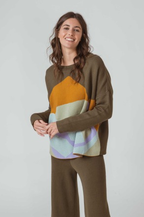SKFK - KAMILE SWEATER - GOTS and FAIRTRADE certified organic cotton