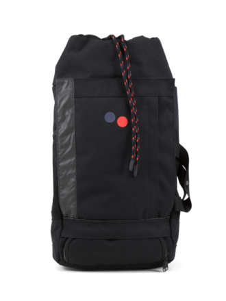 Backpack BLOK large - Licorice Black Bold - by pinqponq