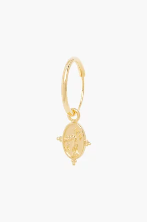 wildthings collectables - Hydra earring gold plated single piece - Handmade in Bali