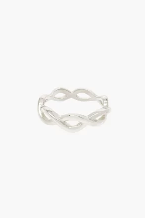 wildthings collectables - Waves ring silver - Handmade in Bali