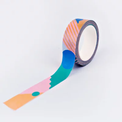 The Completist - Primary Miami Washi Tape - Basteltape