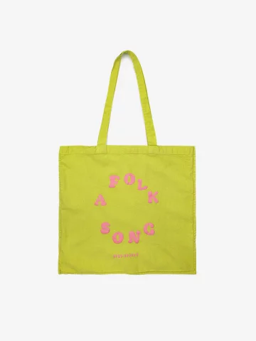 Bobo Choses - A FOLK SONG TOTE BAG - Light Green - Made in Spain
