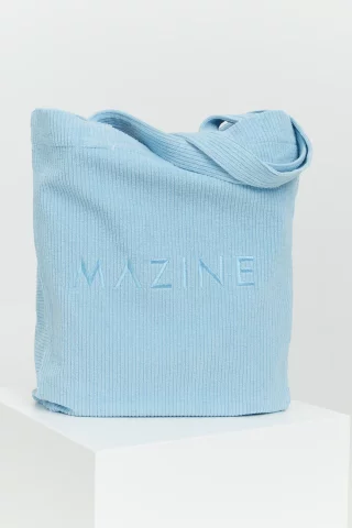 MAZINE - ONNA SHOPPER BAG - Sky Blue - Organic Cotton