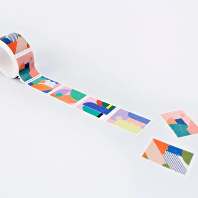 The Completist - Miami Mix Stempel Washi Tape - Basteltape