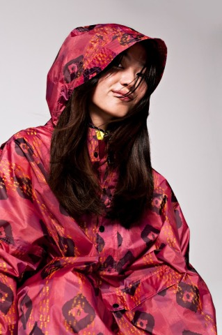 Rainkiss - Ikat - Rain Poncho - Certified 100% Recycled Polyester