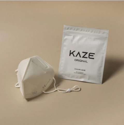 KAZE - FFP2 Maske - Champagne - 3-dimensional respirator mask