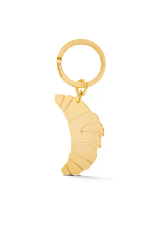 JUKSEREI - CROISSANT KEY RING - Gold - Designed in Berlin Handmade in Italy