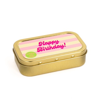to:from - HAPPY BIRTHDAY - CAKE CANDLE - aus Sojawachs