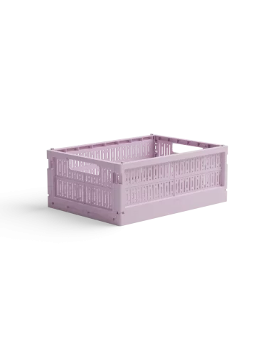 made crate midi - lilac - Klappbox 34 x 24 x 13 cm