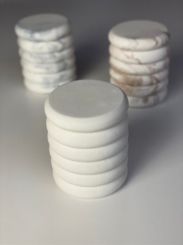 Mykiro - Dose mit Deckel - weiß - Aus Keramik