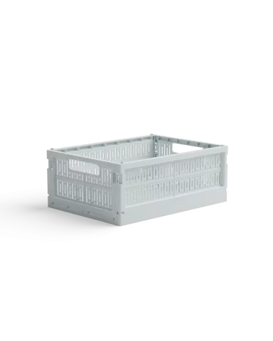 made crate midi - ice cube blue - Klappbox 34 x 24 x 13 cm