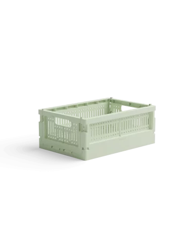 made crate mini - spring green - Klappbox 24 x 17 x 9,5 cm