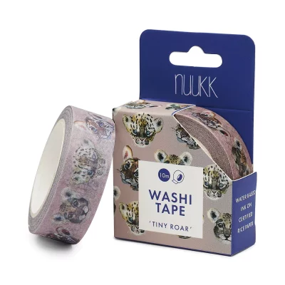 nuukk - Washi Tape Tiny Roar - aus Reispapier