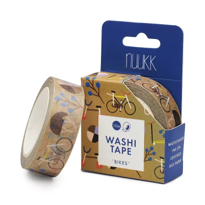 nuukk - Washi Tape Fahrrad - aus Reispapier