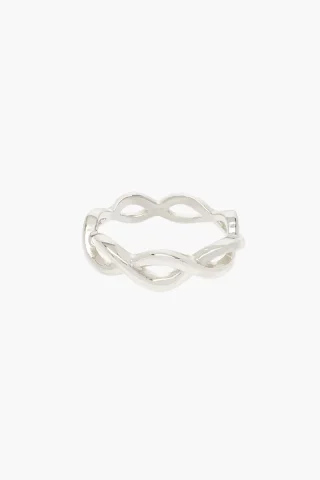 wildthings collectables - Waves ring silver - Handmade in Bali